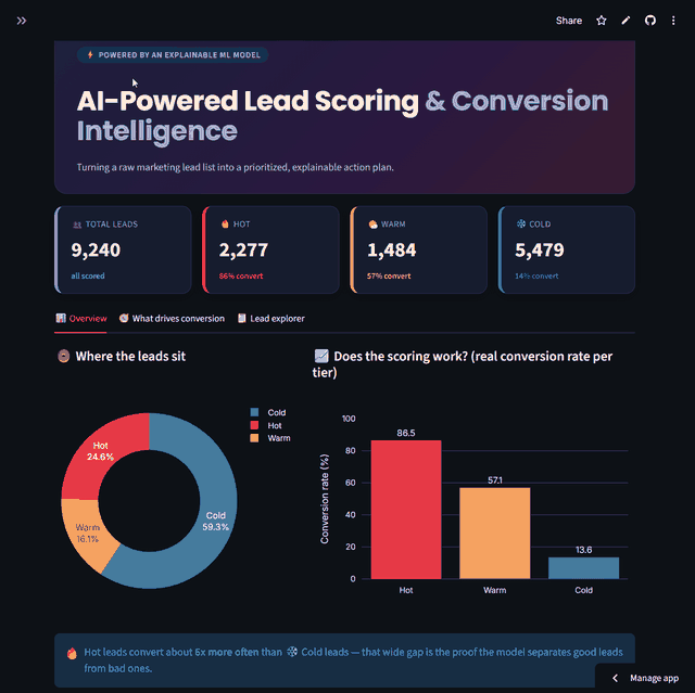 Hit Lead Visualization Vaishnav Kadhao | Digital Growth Portfolio